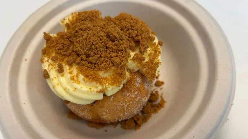 Gulrot Doughnut med Gulrotmarmelade & vaniljekrem